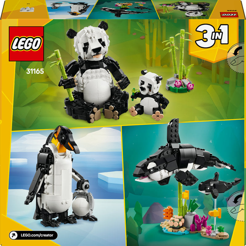 Lego® Creator 3In1 Wild Animals: Panda Family 31165