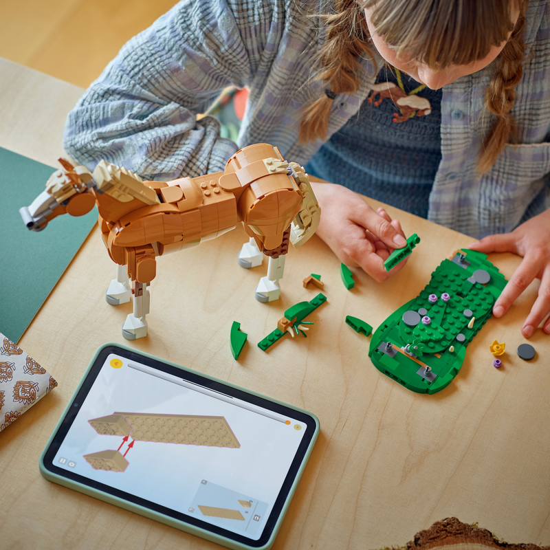 Lego® Creator 3In1 Beautiful Horse Toy Animal Building Set 31166