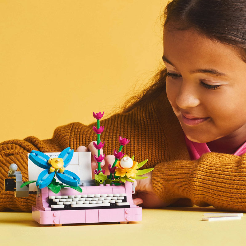 Lego® Creator 3In1 Typewriter With Flowers 31169