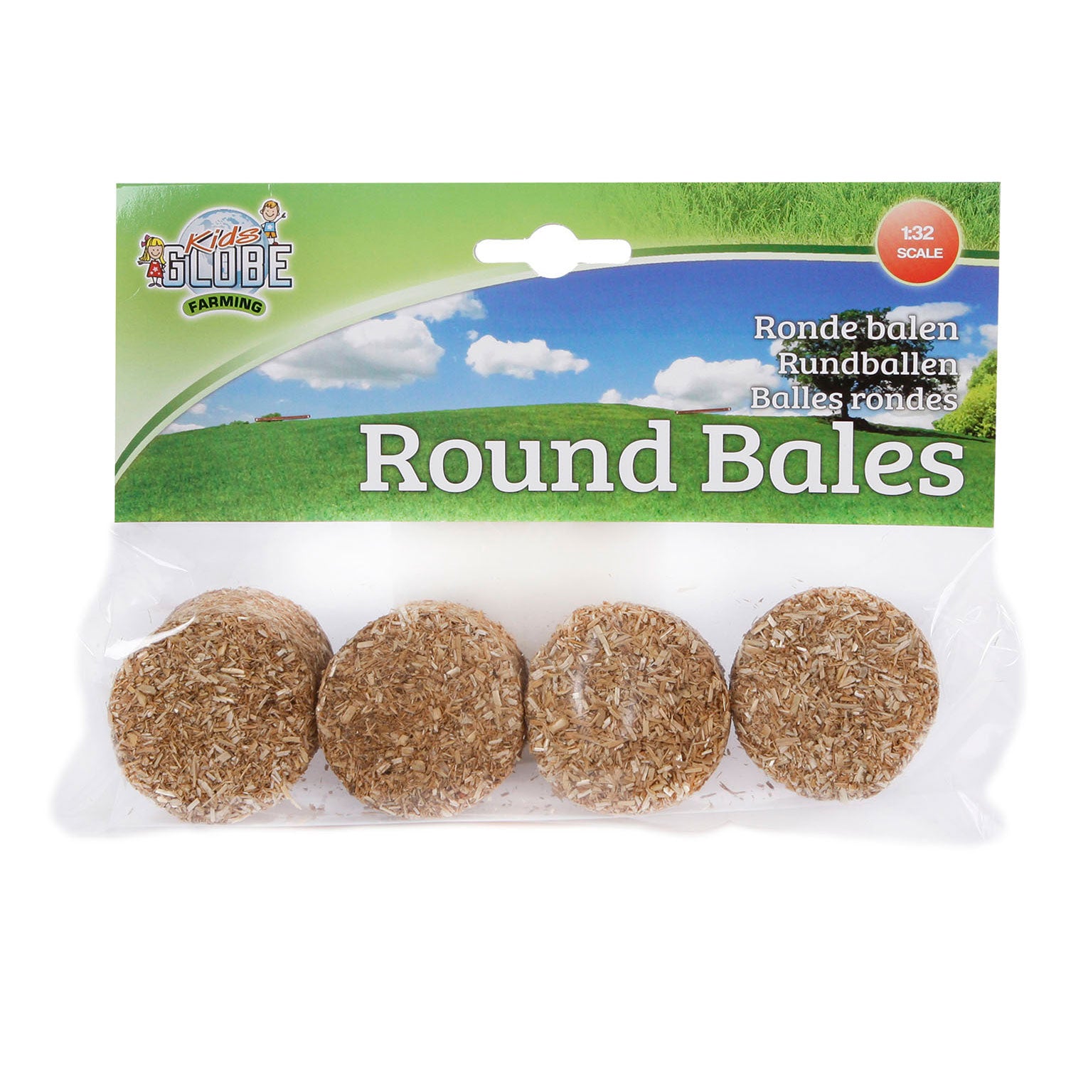 1:32 Round Bales - Set Of 4
