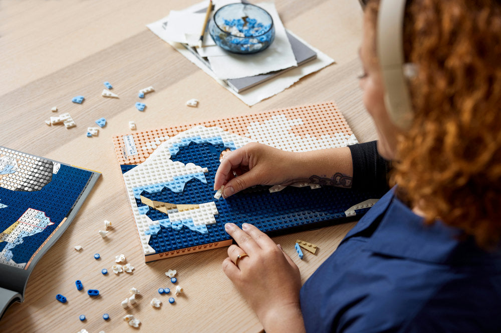 Lego Art 31208 Hokusai The Great Wave Craft Set