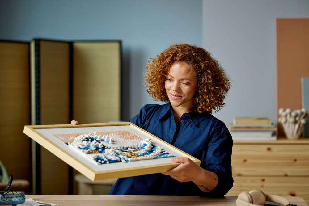 Lego Art 31208 Hokusai The Great Wave Craft Set