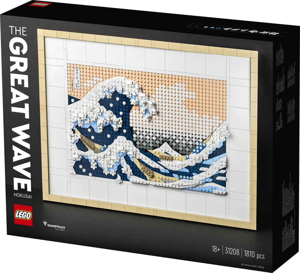 Lego Art 31208 Hokusai The Great Wave Craft Set