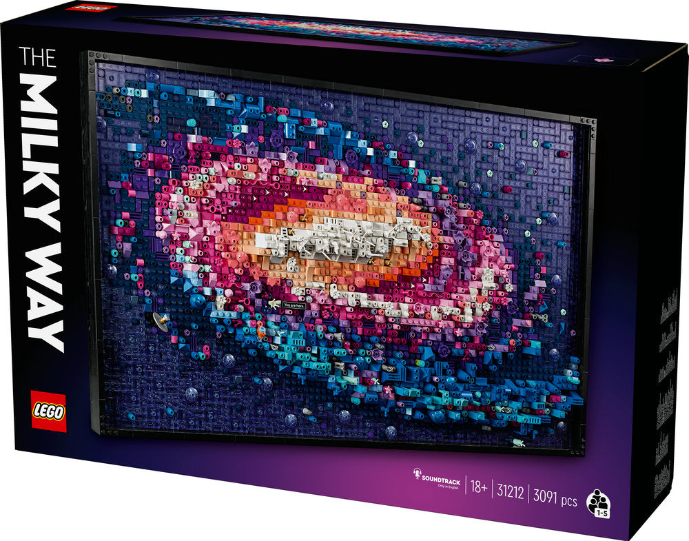Lego® Art The Milky Way Galaxy Wall Art Set 31212