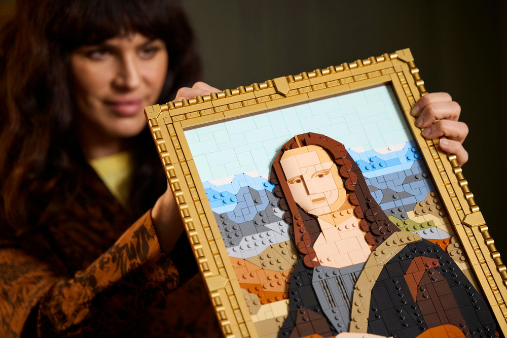 Lego Art 31213 Mona Lisa Painting Building Set For Adults
