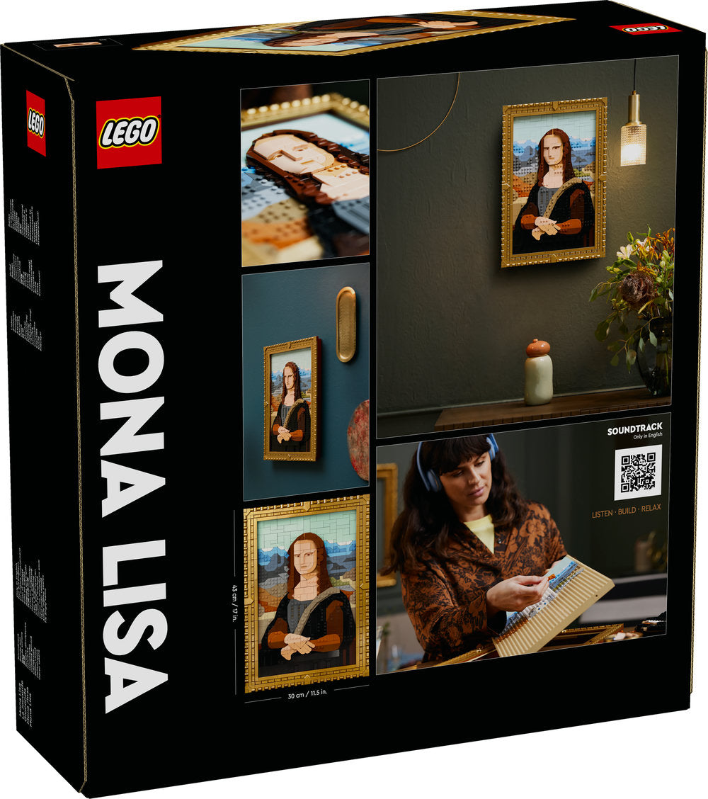 Lego Art 31213 Mona Lisa Painting Building Set For Adults