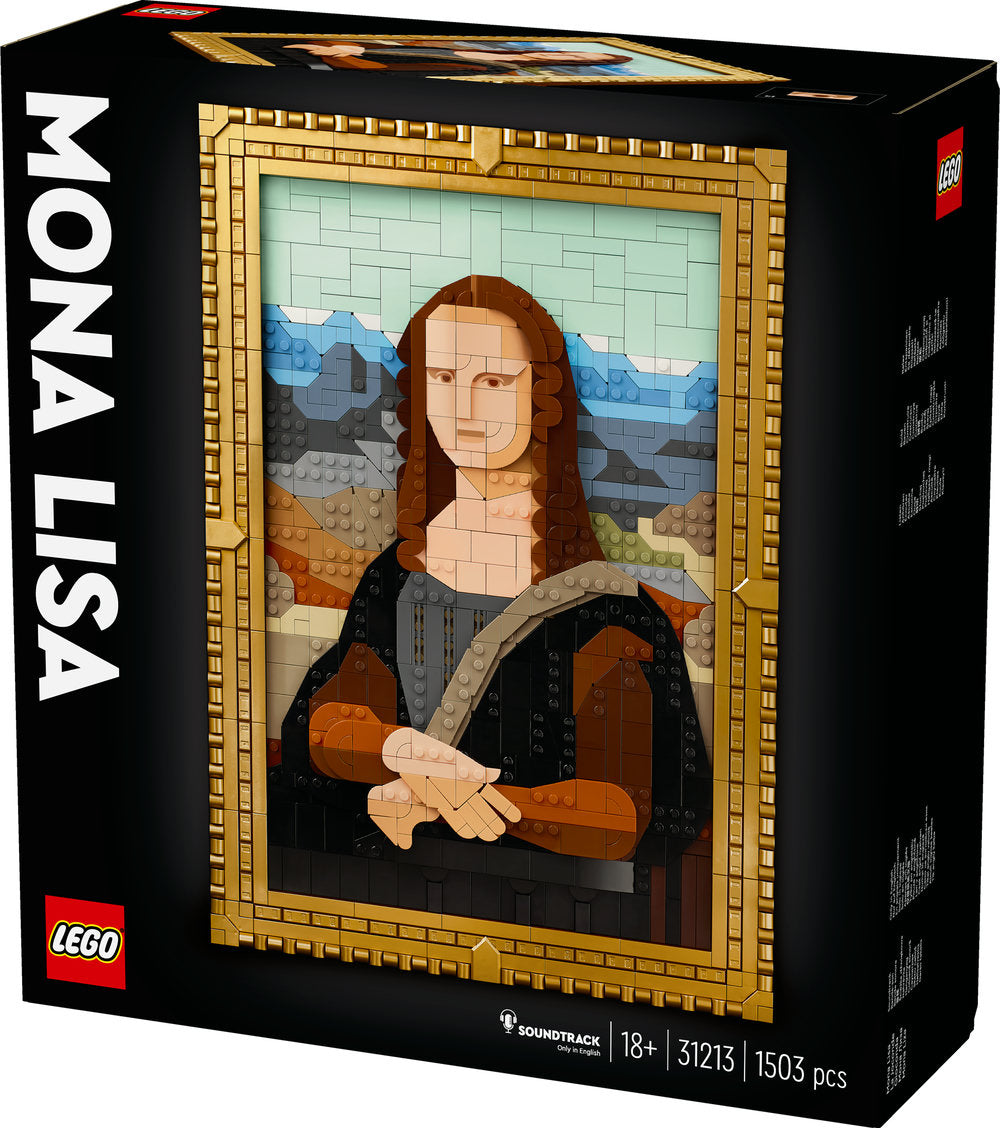 Lego Art 31213 Mona Lisa Painting Building Set For Adults