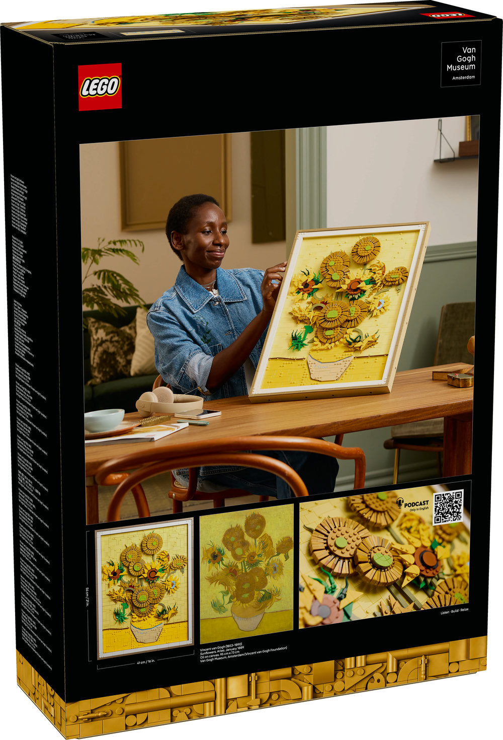 Lego Art Vincent Van Gogh – Sunflowers Set 31215