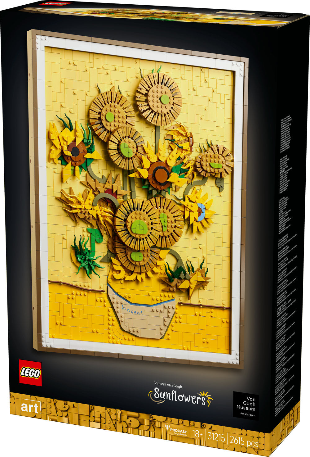 Lego Art Vincent Van Gogh – Sunflowers Set 31215