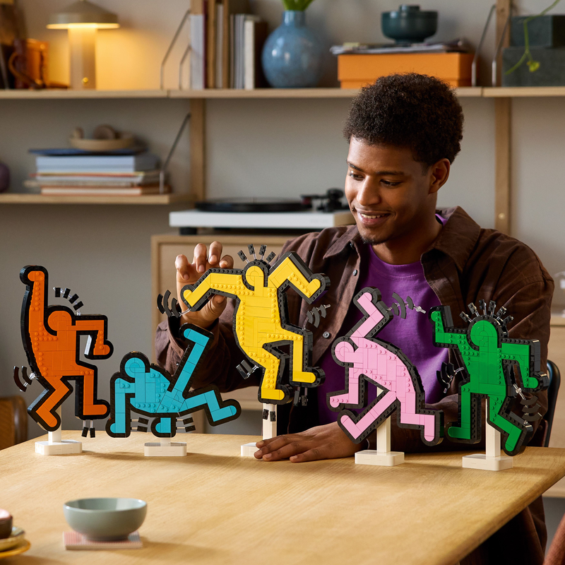 Lego Art Keith Haring – Dancing Figures Set 31216
