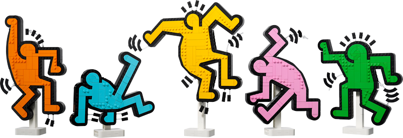 Lego Art Keith Haring – Dancing Figures Set 31216