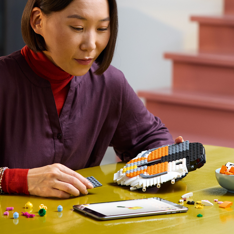 Lego® Art The Fauna Collection – Tiger, Housewarming Gift For A New Home 31217
