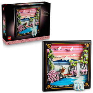 Lego® Art Japanese Cherry Blossom Landscape Wall Art 31218
