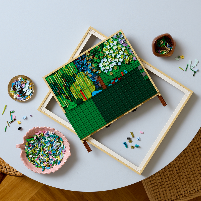 Lego Art Claude Monet – Bridge Over A Pond Of Water Lilies 31220