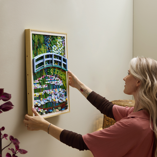 Lego Art Claude Monet – Bridge Over A Pond Of Water Lilies 31220