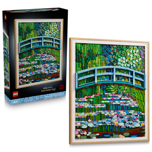 Lego Art Claude Monet – Bridge Over A Pond Of Water Lilies 31220