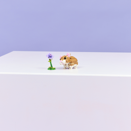 Lego® Creator 3 In 1 Cute Hamster With A Flower Toy 31376