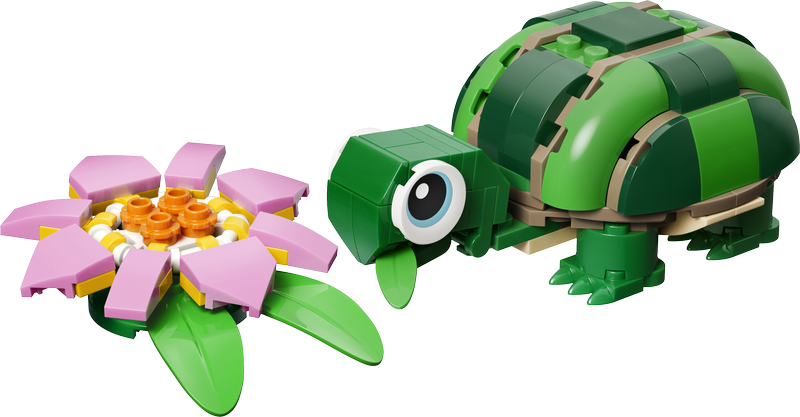 Lego® Creator 3 In 1 Turtle With A Water Lily Flower 31377