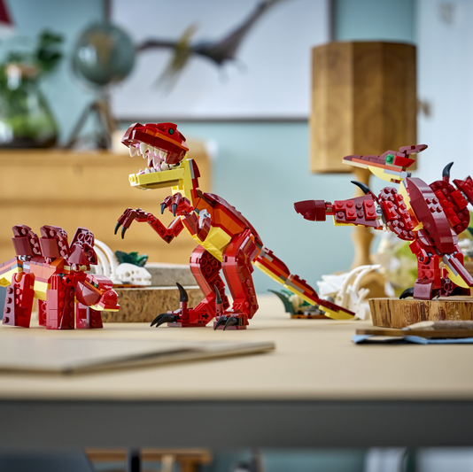 Lego® Creator 3 In 1 Fierce Dinosaur Toy 31379