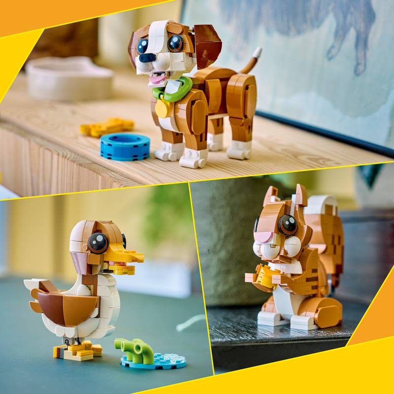 Lego® Creator 3 In 1 Cute Animals: Playful Puppy Dog 31382