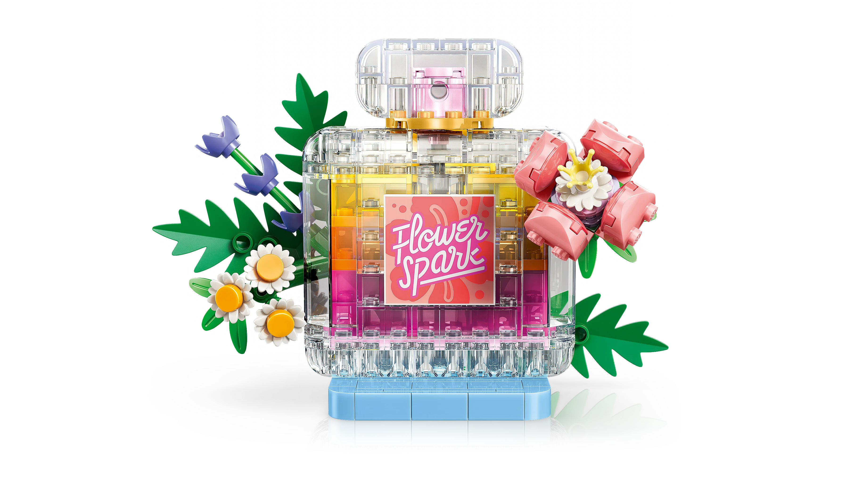 Lego Creator 3 In 1 Floral Decor Perfume Bottle 31383