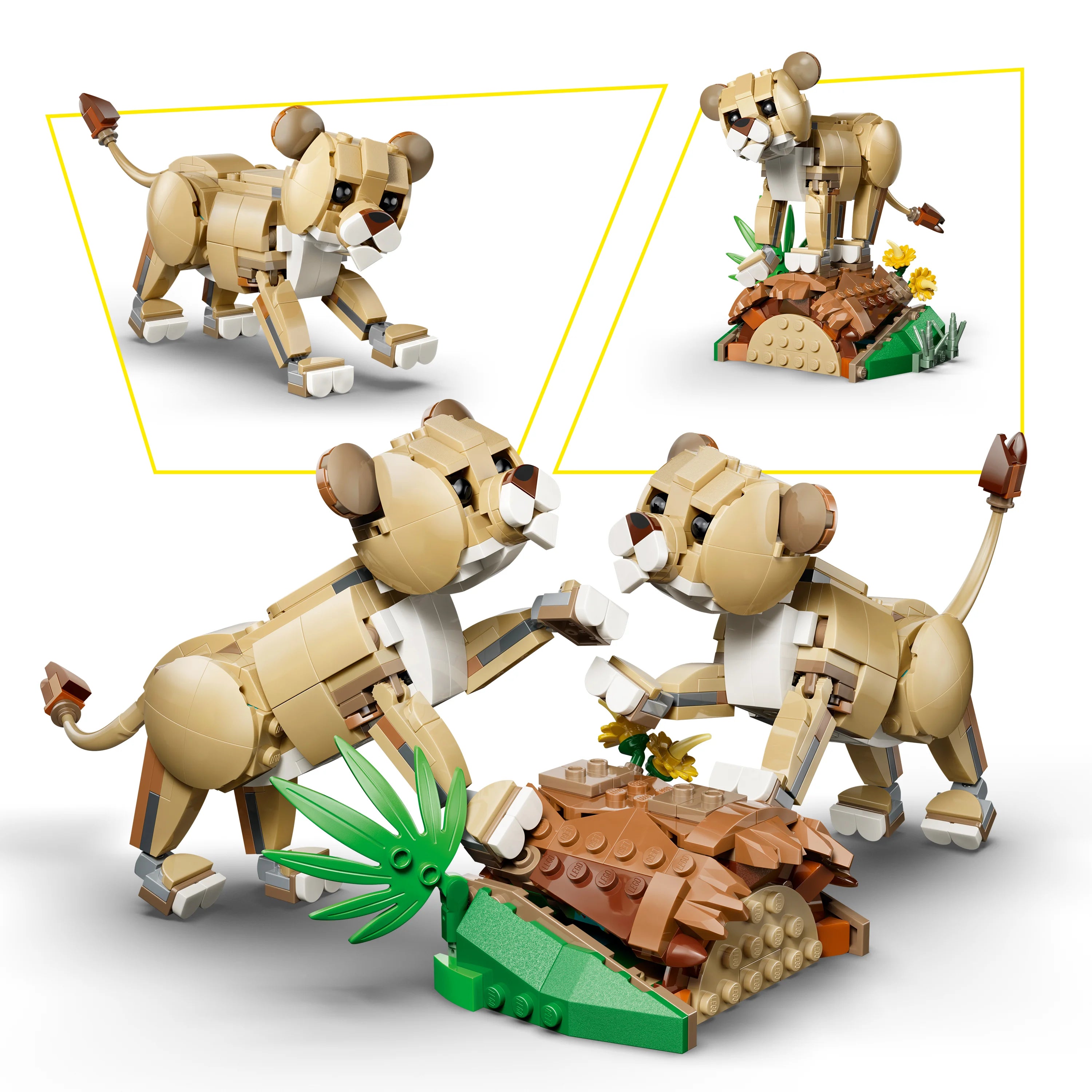 Lego Creator 3 In 1 Wild Animals: Majestic Lion 31386