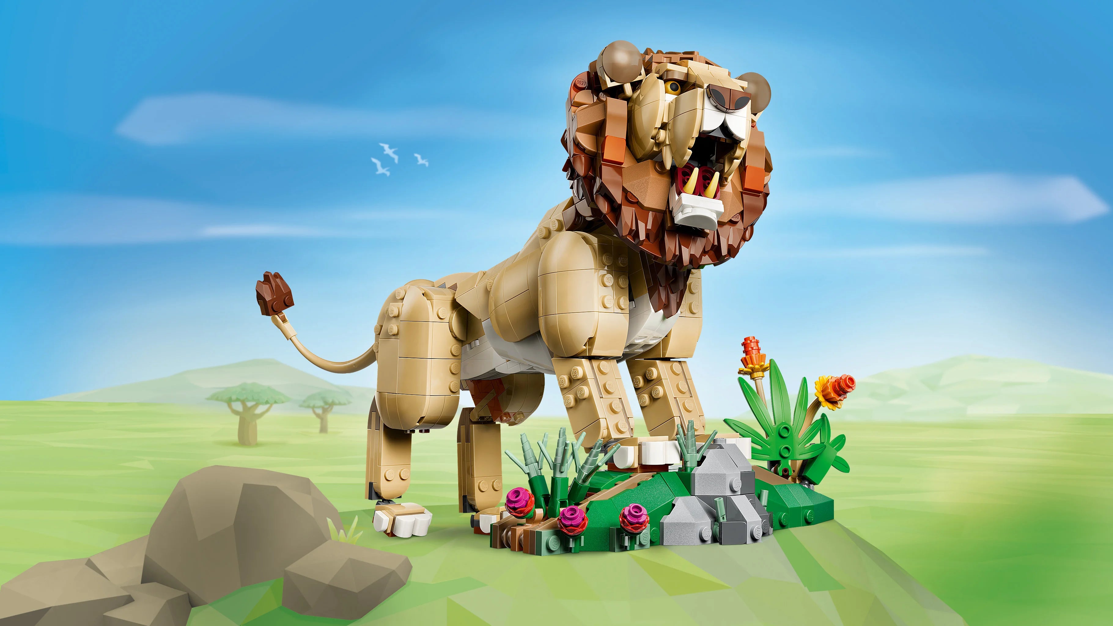 Lego Creator 3 In 1 Wild Animals: Majestic Lion 31386