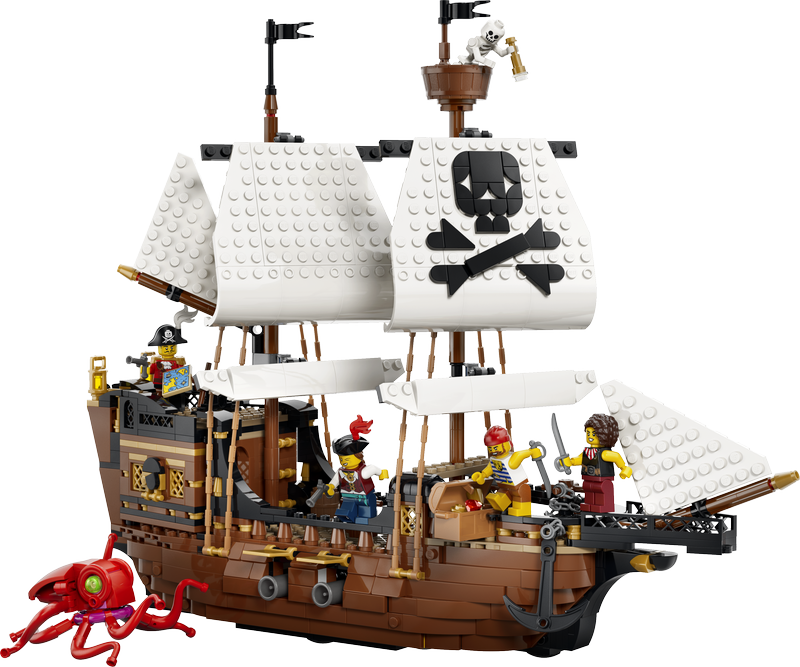 Lego Creator 3 In 1 Iconic Pirate Ship Toy 31387