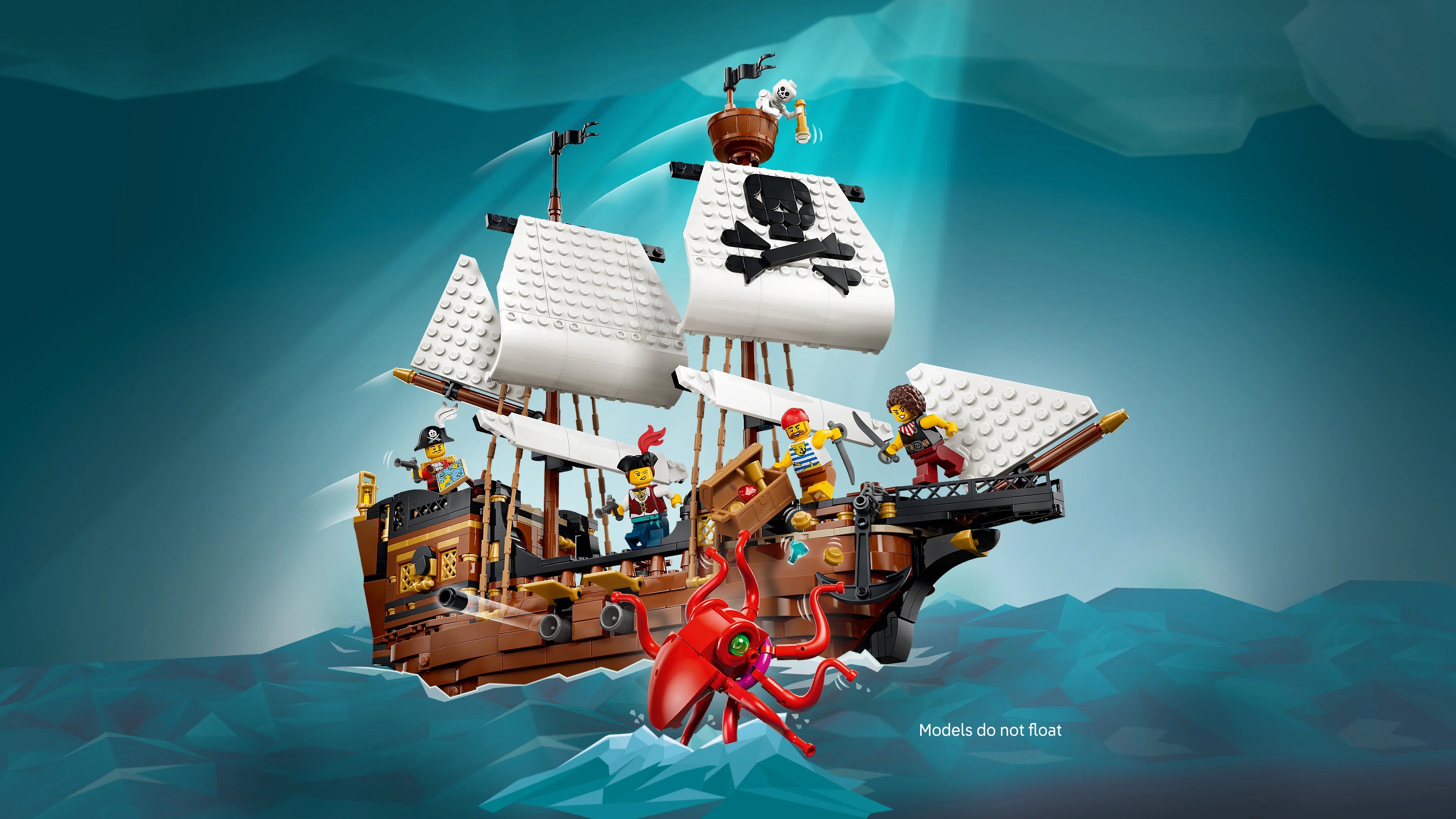 Lego Creator 3 In 1 Iconic Pirate Ship Toy 31387