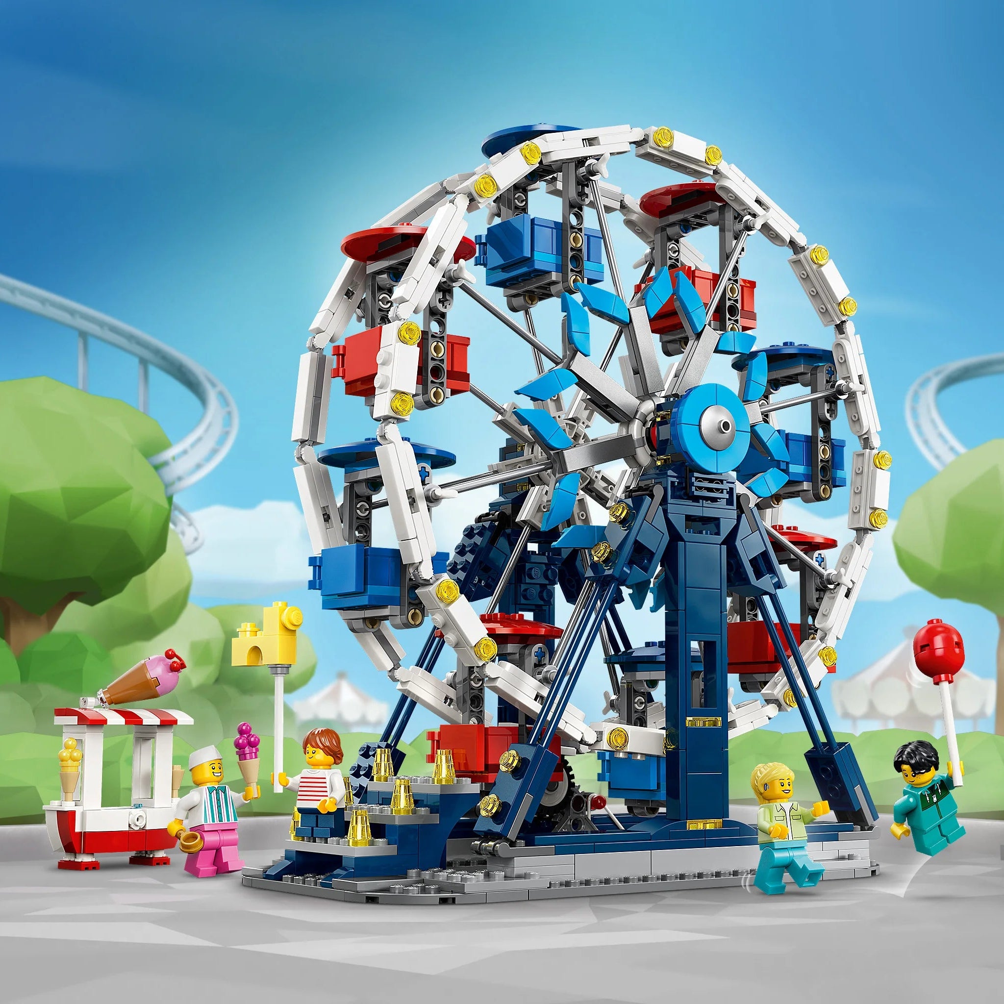 Lego Creator 3 In 1 Iconic Ferris Wheel Toy 31389