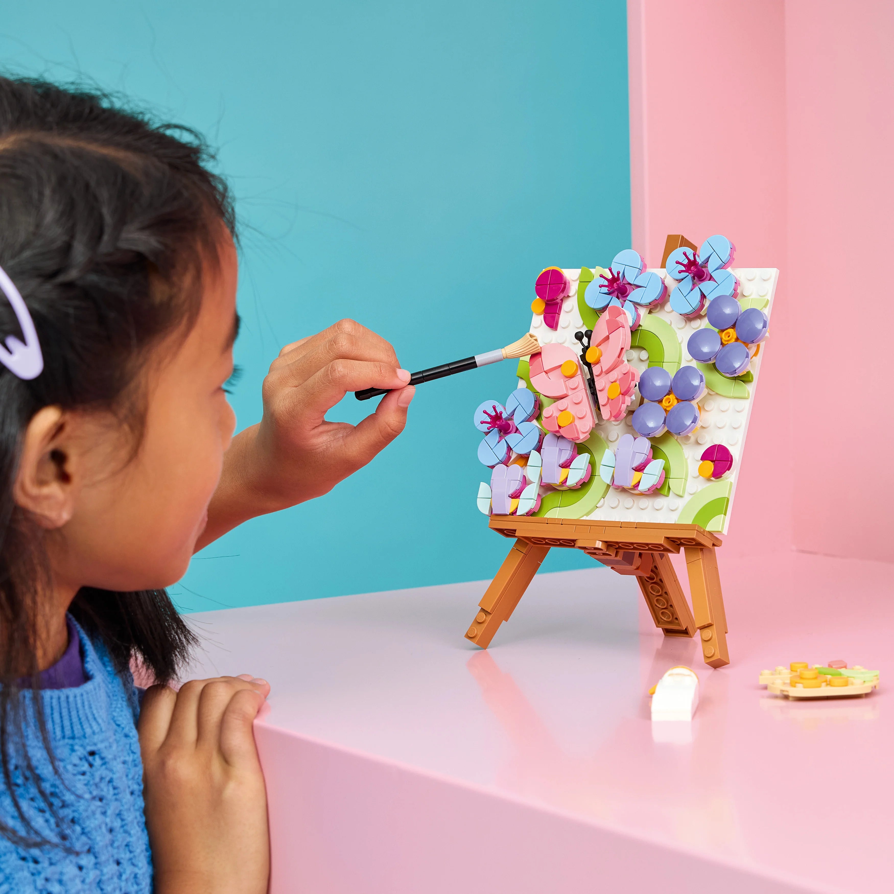 Lego Creator 3 In 1 Floral Art Decor Painting 31390