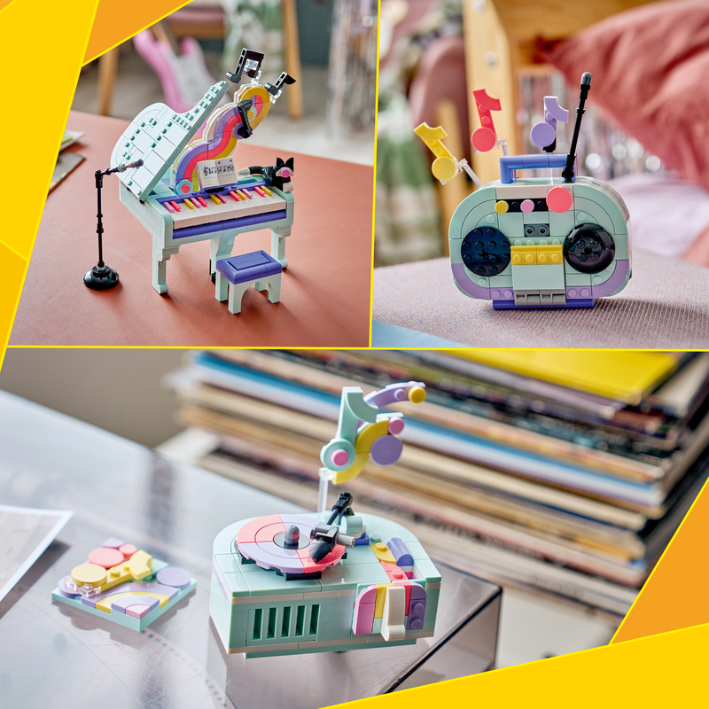 Lego Creator 3 In 1 Music Decor Piano With Cat 31392