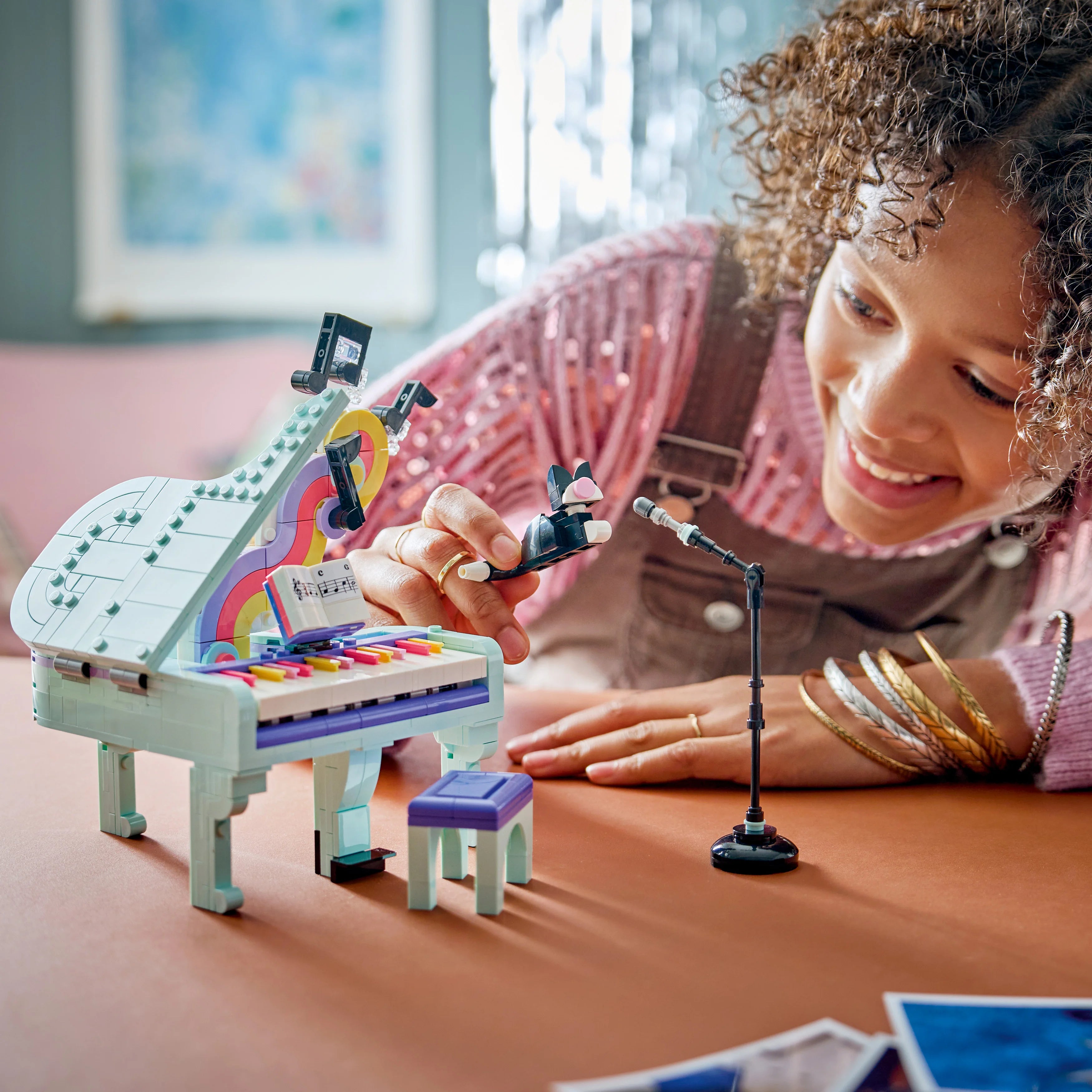 Lego Creator 3 In 1 Music Decor Piano With Cat 31392