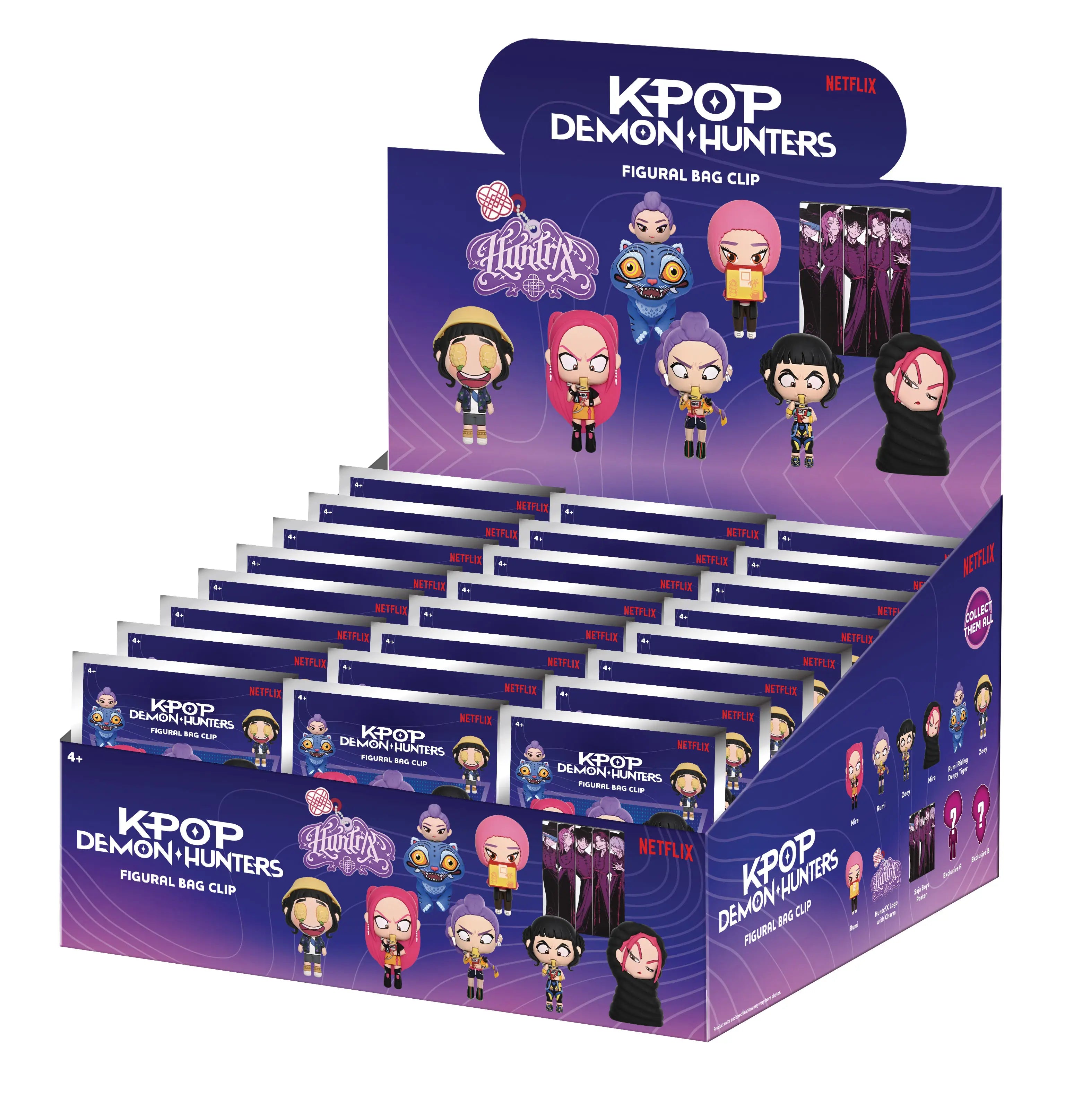 K-Pop Demon Hunters Special Edition Bag Clips Blind Bag Assortment