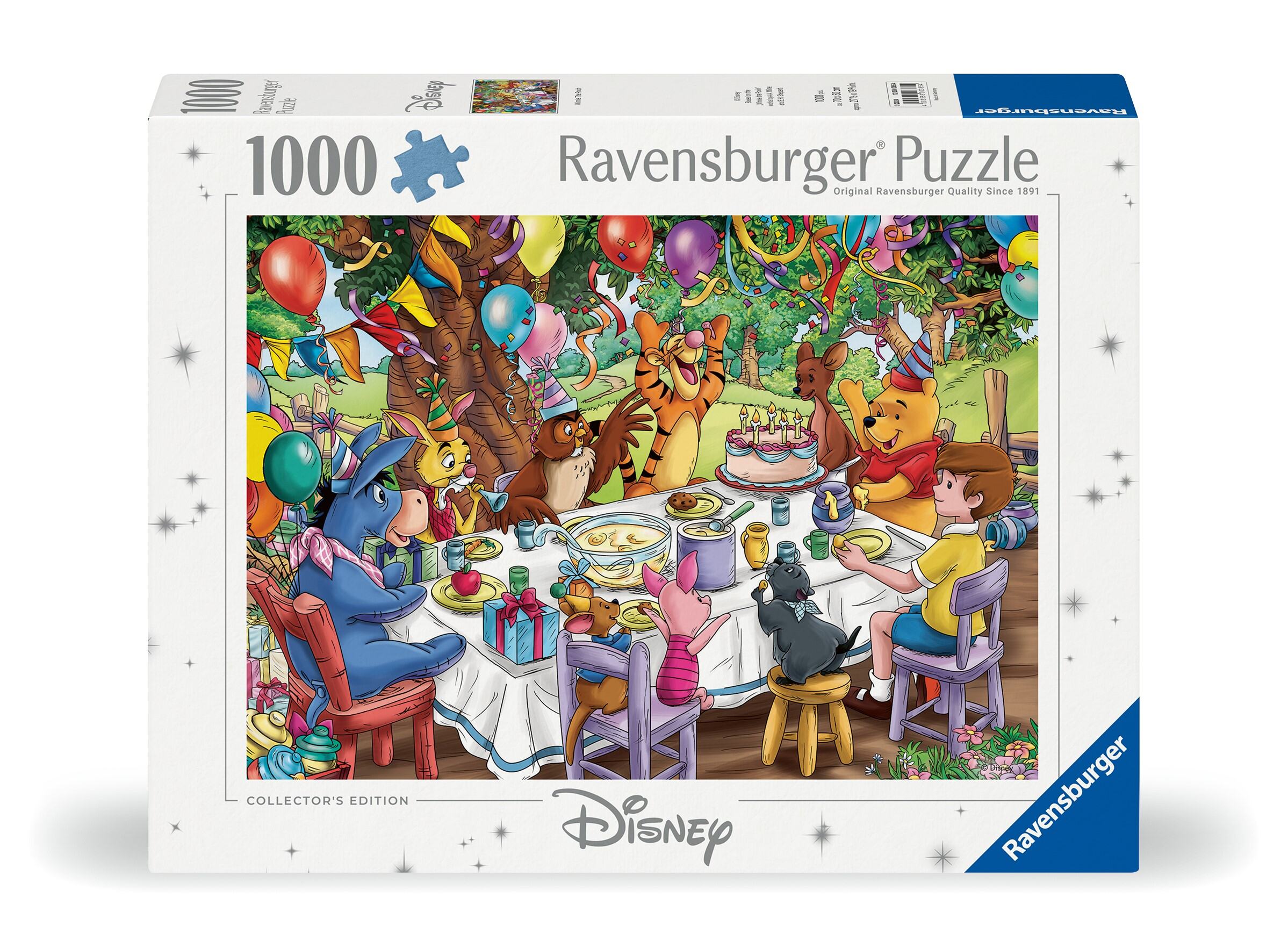 Ravensburger Disney Collector's Edition Winnie The Pooh 1000 Piece Jigsaw Puzzle