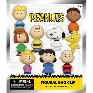 Peanuts Snoopy Bag Clips Blind Bags Assortment