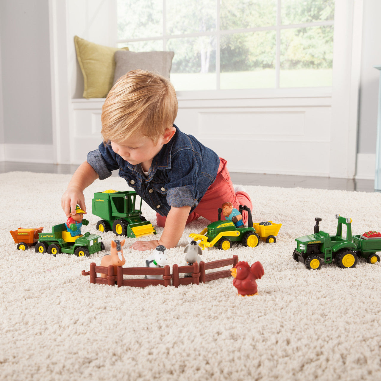 John Deere Fun On The Farm Playset
