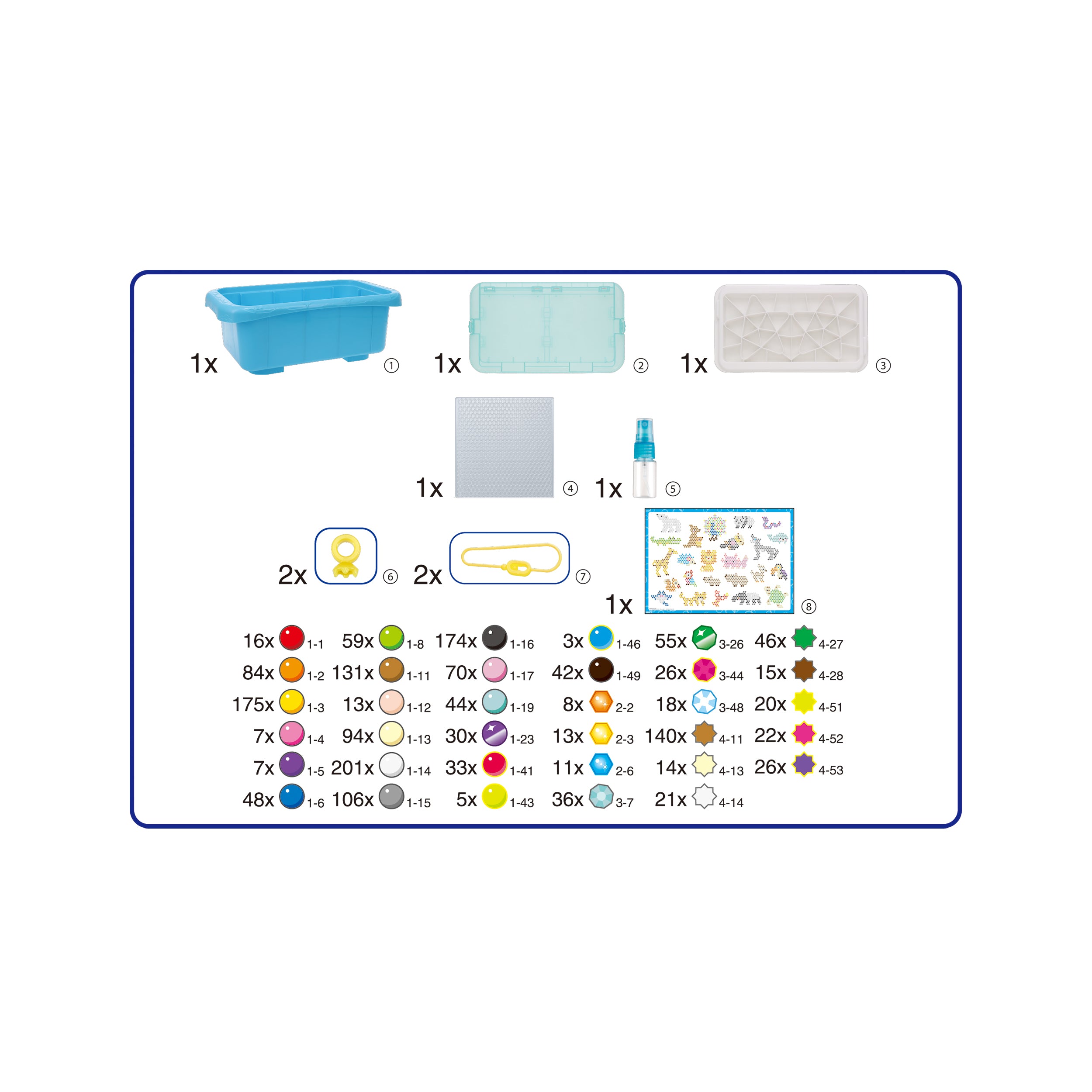 Aquabeads Box Of Fun - Animal Design Collection