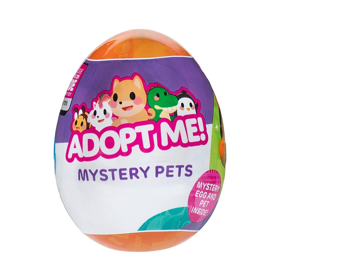 Adopt Me! Mystery Pets Series 4 - Top Online Game - Exclusive Virtual Item Code Included - Fun Collectible Toys For Kids Featuring Your Favourite Adopt Me Pets