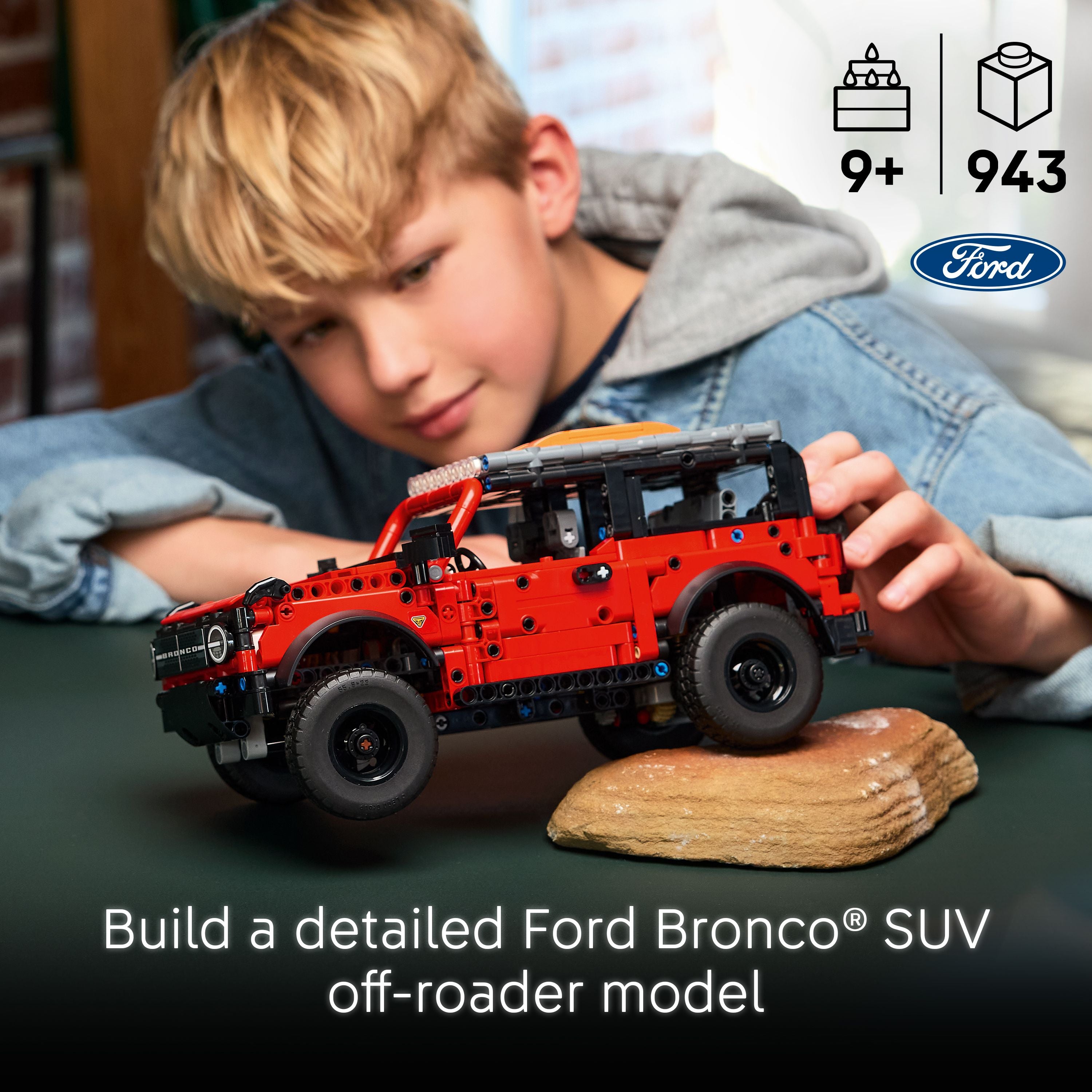 Lego Technic Ford Bronco Suv Off Road Car 42213