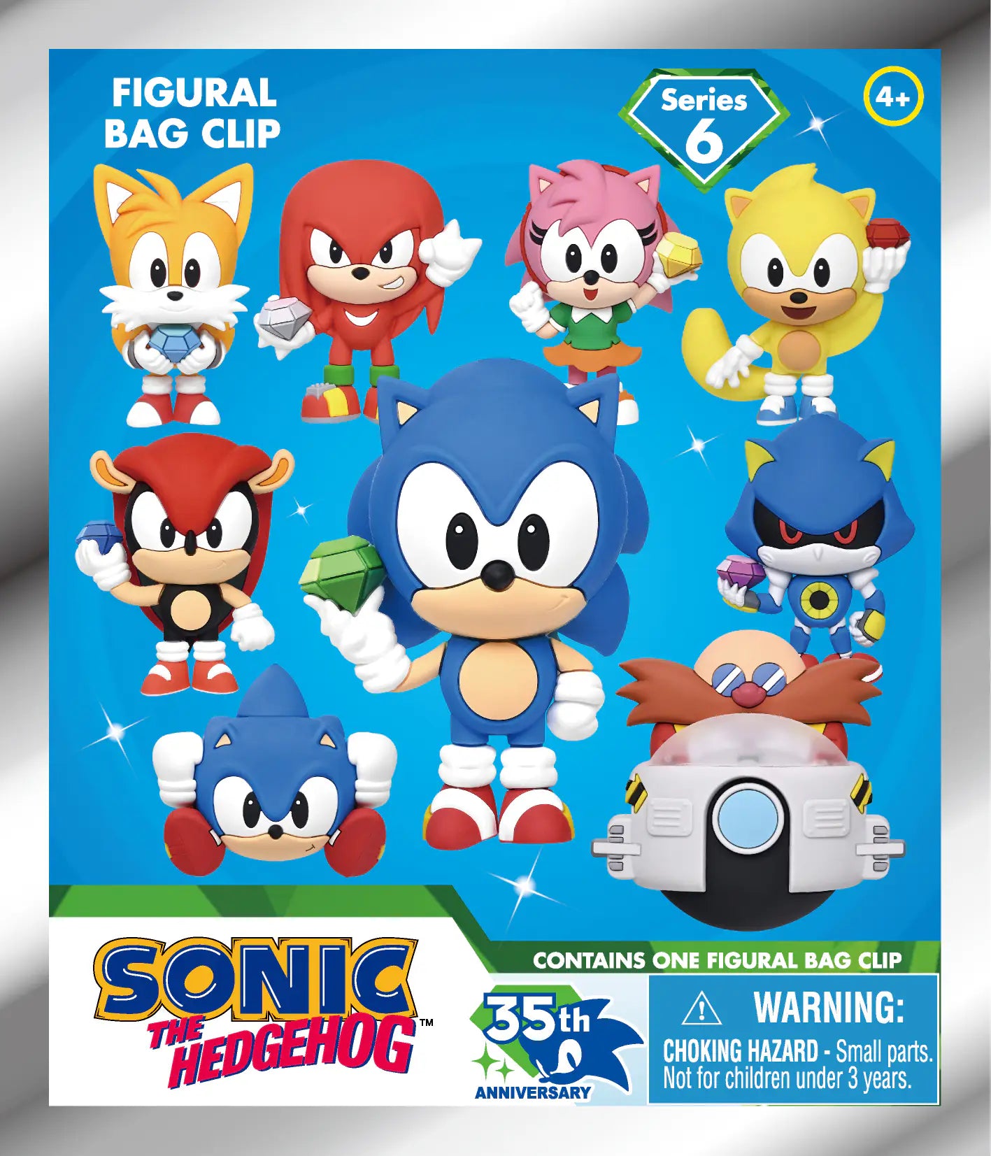 Sonic Series 6 Bag Clips Blind Bag Assortment