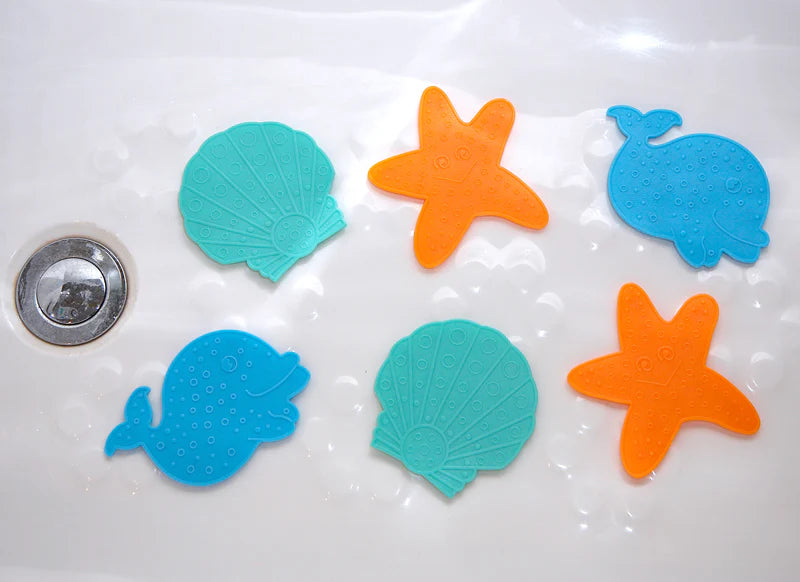 Clippasafe Mini Bath Mats 6 Pack