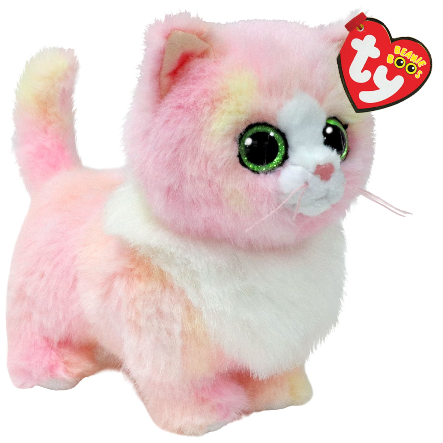 Ty Beanie Boo Lady Pink Cat Regular