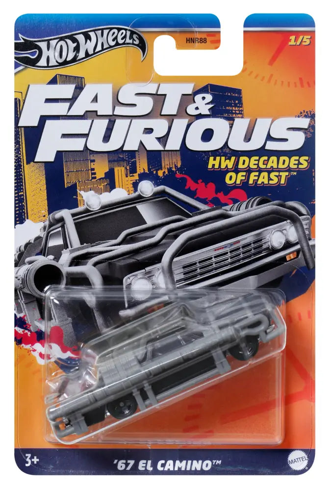 Hot Wheels Fast & Furious Themed Assortment