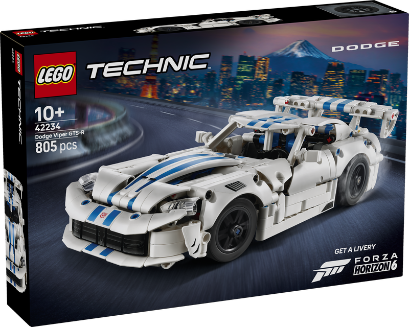 Lego® Technic™ Dodge Viper Gts-R Sports Car 42234