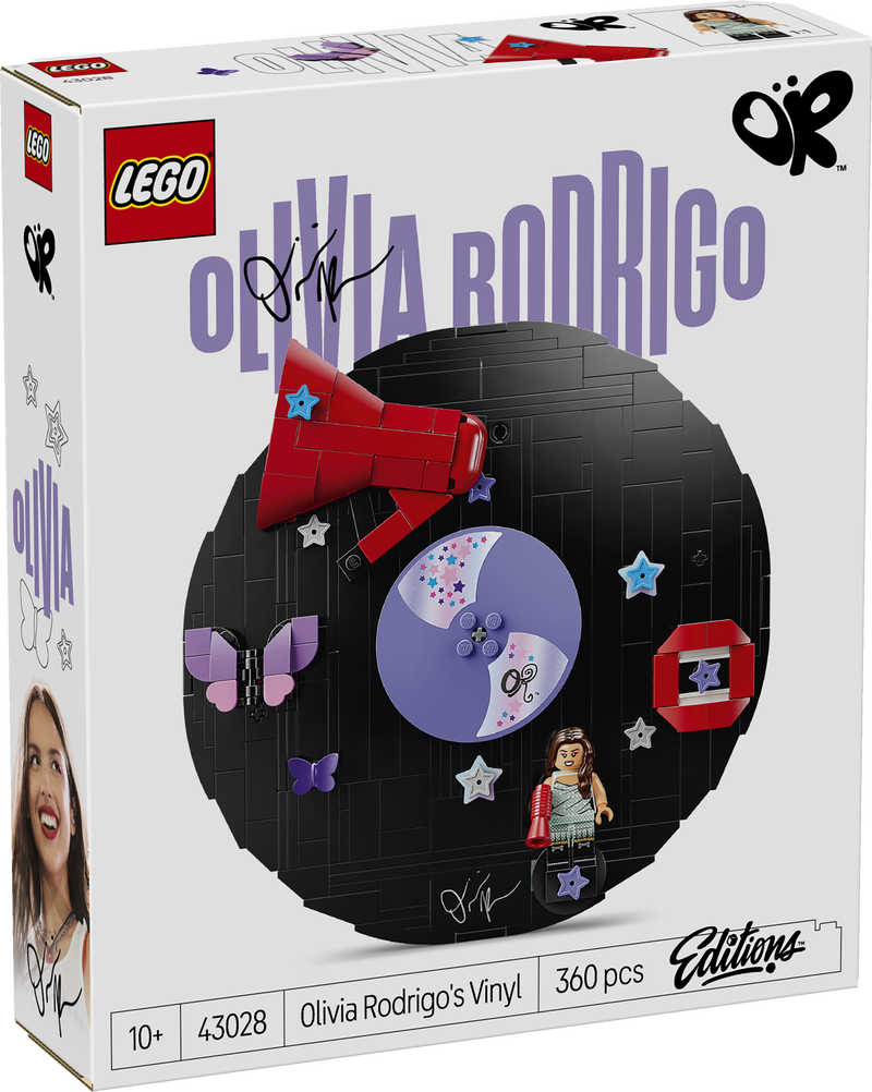 Lego® Editions Olivia Rodrigo’s Vinyl Building Set For Kids 43028