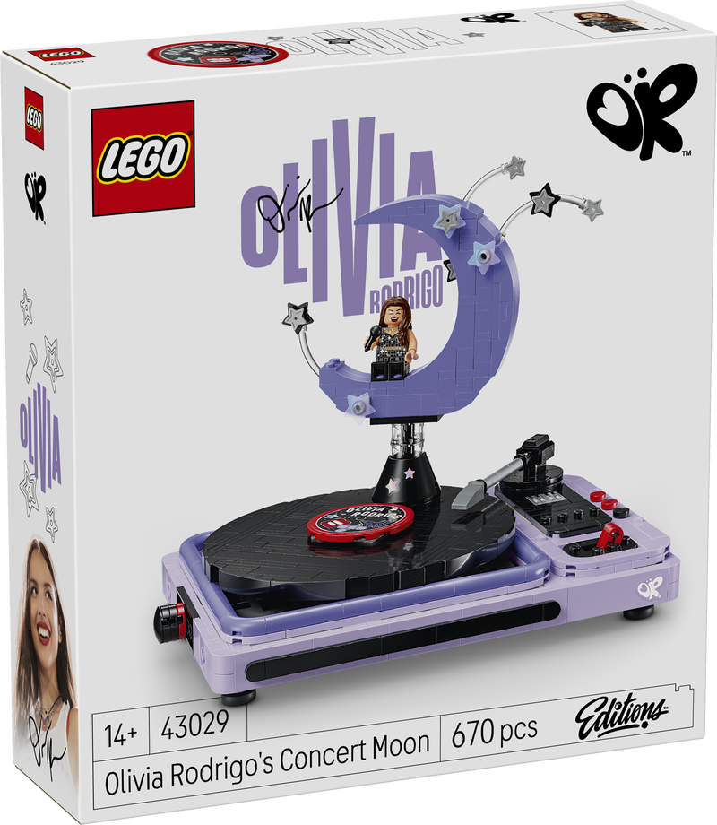 Lego® Editions Olivia Rodrigo’s Concert Moon Building Set For Teens 43029