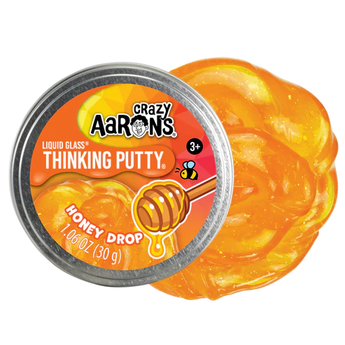 Crazy Aarons Honey Drop Liquid Glass Thinking Putty