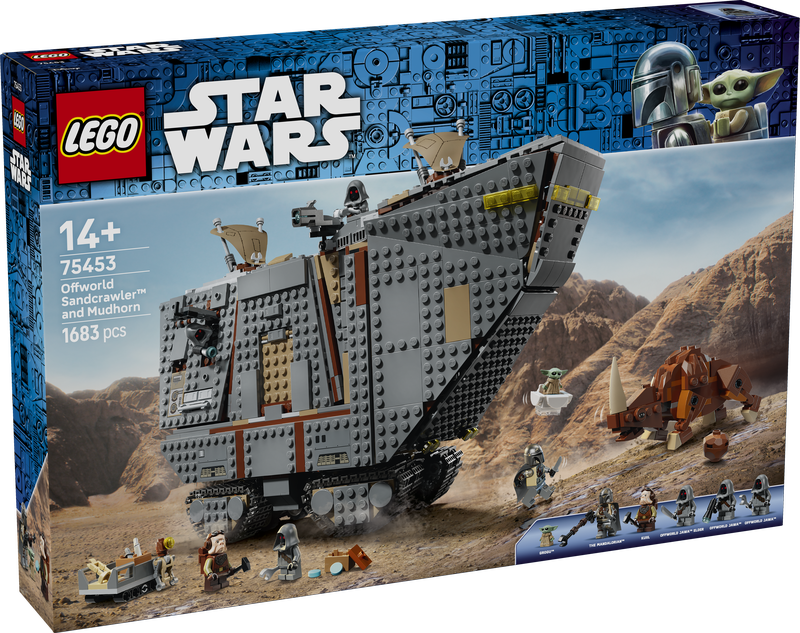 Lego® Star Wars™ Offworld Sandcrawler™ And Mudhorn Set 75453