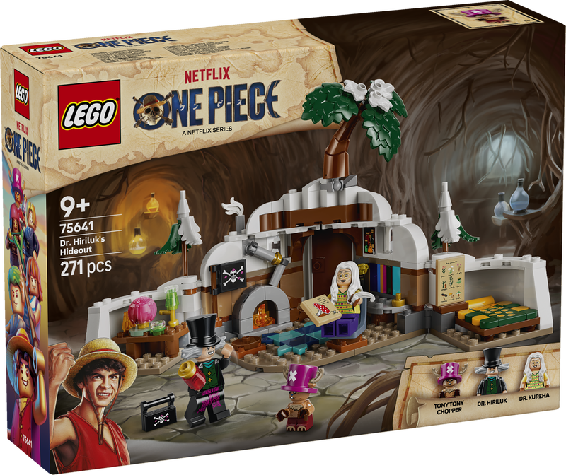 Lego® One Piece Dr. Hiriluk’s Hideout And Minifigures 75641